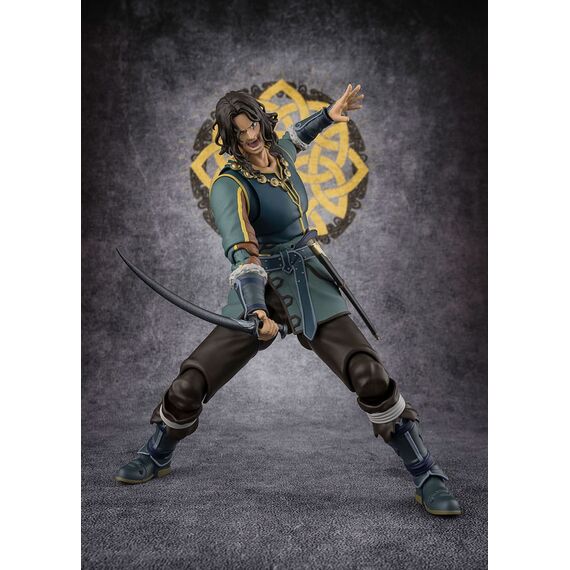 Figurka Władca Pierścieni: Wojna Rohirrimów S.H. Figuarts - Wulf- Zdjęcie 3