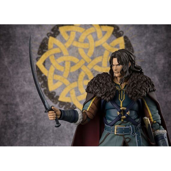 Figurka Władca Pierścieni: Wojna Rohirrimów S.H. Figuarts - Wulf- Zdjęcie 5