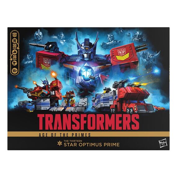Figurka Transformers Age of the Primes Titan Class - The Thirteen Star Optimus Prime- Zdjęcie 15