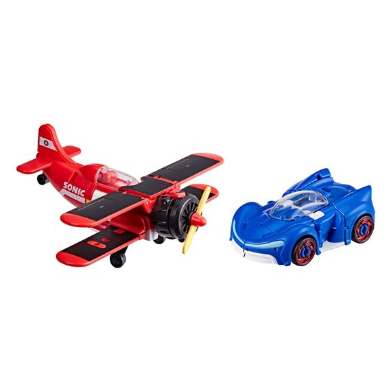 Zestaw 2 figurek Transformers x Sonic the Hedgehog - Wingtail & Blue Booster- Zdjęcie 3
