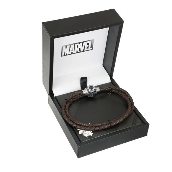 Bransoletka sznurkowa Marvel Czarna Pantera 18 cm (ze stalowymi elementami)- Zdjęcie 2