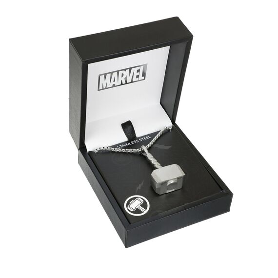 Naszyjnik stalowy Marvel Mjolnir 56 cm- Zdjęcie 3