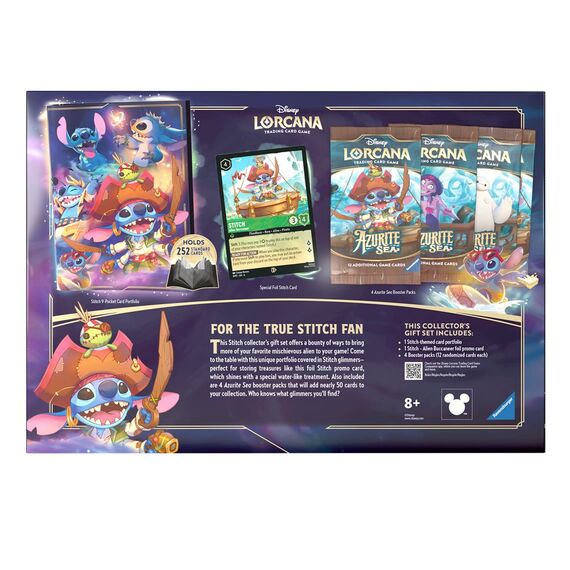 Zestaw prezentowy do gry Disney Lorcana TCG Stitch Wersja Angielska- Zdjęcie 3