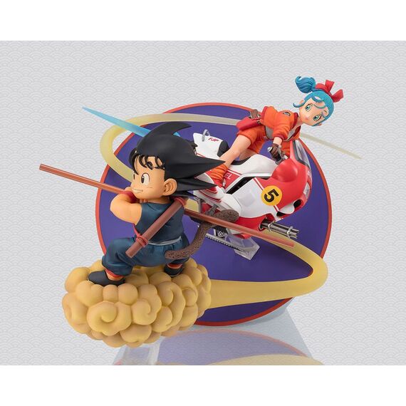 Figurka Dragon Ball FiguartsZERO - Son Goku & Bulma- Zdjęcie 3