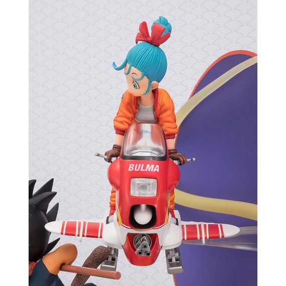 Figurka Dragon Ball FiguartsZERO - Son Goku & Bulma- Zdjęcie 5
