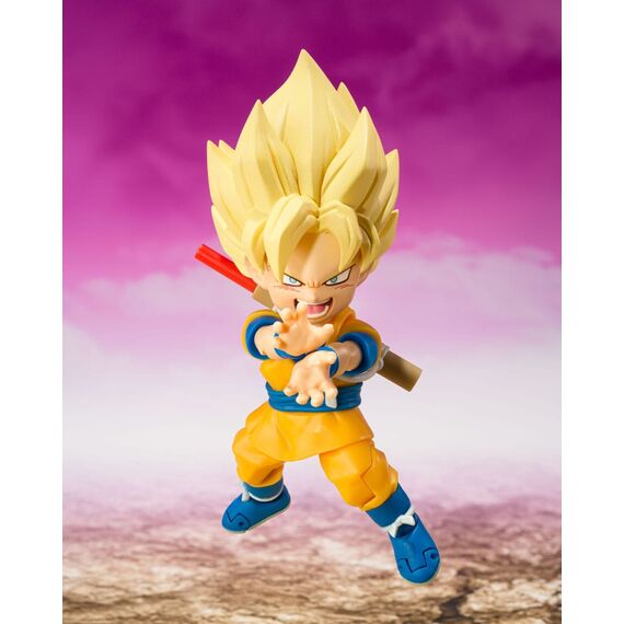Figurka Dragon Ball Daima S.H.Figuarts - Super Saiyan Son Goku (Mini)- Zdjęcie 4