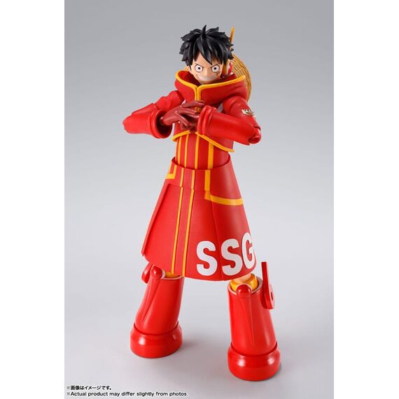 Figurka One Piece S.H. Figuarts - Monkey D. Luffy (Future Island Egghead)- Zdjęcie 6