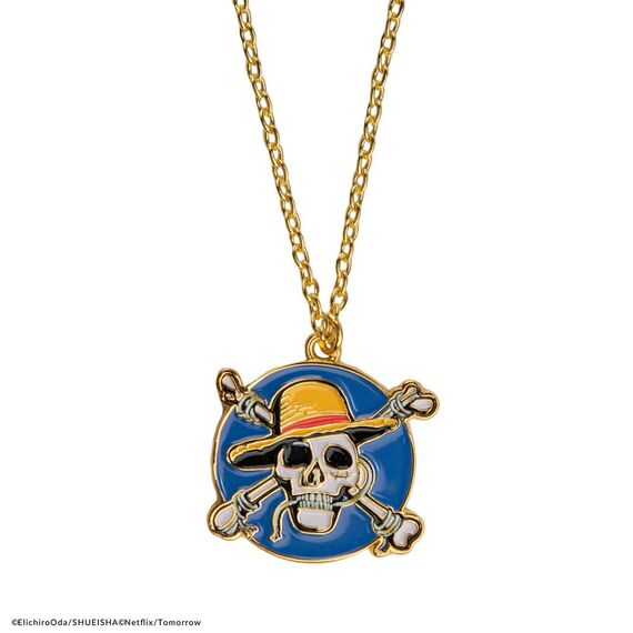 Naszyjnik One Piece (Netflix) - Luffy (pozłacany)- Zdjęcie 4