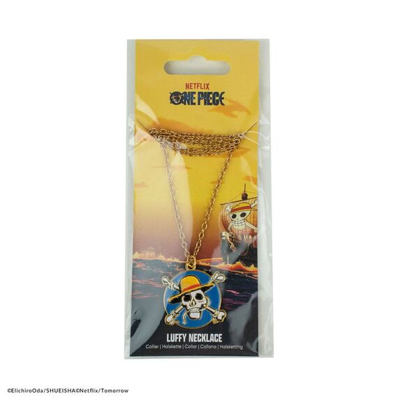 Naszyjnik One Piece (Netflix) - Luffy (pozłacany)- Zdjęcie 5