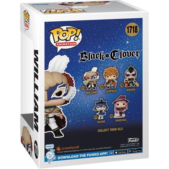 Figurka Black Clover POP! - William (1718)- Zdjęcie 2