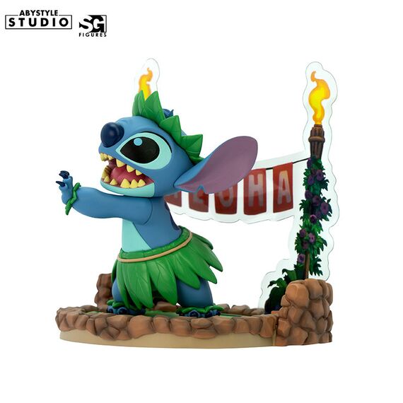 Figurka Disney SGF - Hula Dancer Stitch- Zdjęcie 3