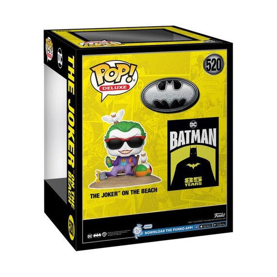 Figurka Batman (1989) 85th Anniversary POP! Deluxe - The Joker On The Beach (520)- Zdjęcie 2