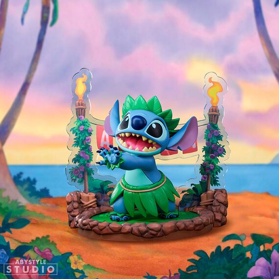 Figurka Disney SGF - Hula Dancer Stitch- Zdjęcie 6