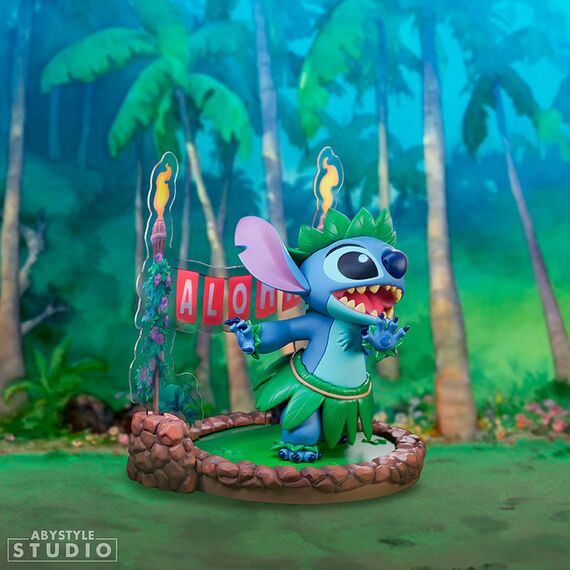 Figurka Disney SGF - Hula Dancer Stitch- Zdjęcie 9