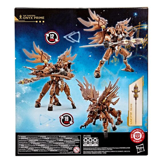 Figurka Transformers Age of the Primes Leader Class - The Thirteen: Onyx Prime- Zdjęcie 6