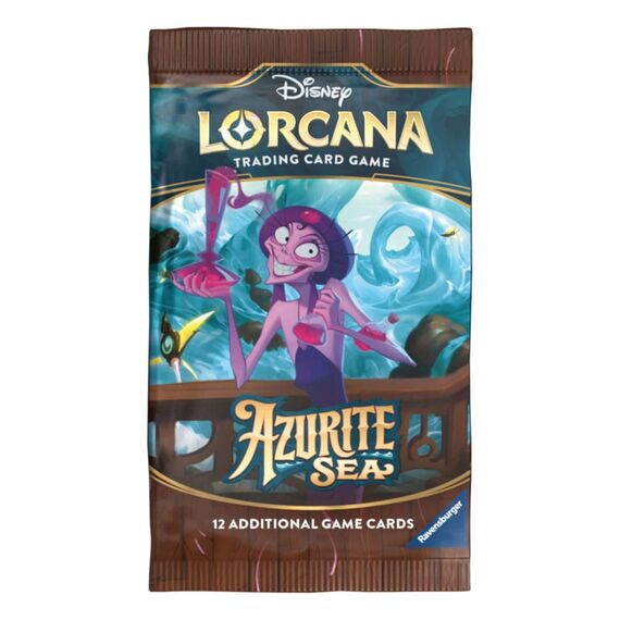 Karty do gry Disney Lorcana TCG Azurite Sea (Booster) Wersja Angielska- Zdjęcie 3