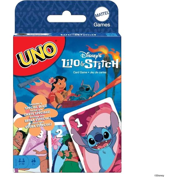 Gra karciana UNO Lilo i Stitch
