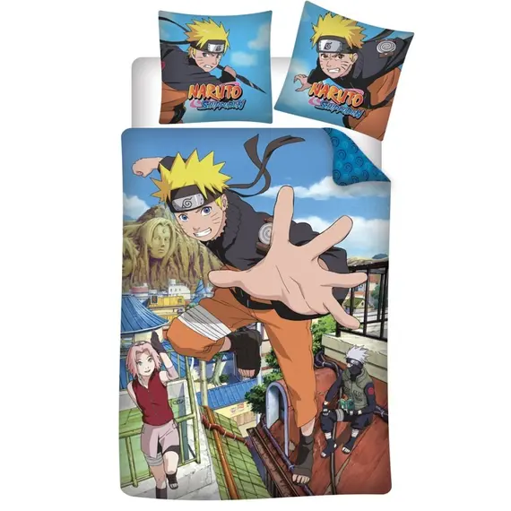 Komplet poszewek na pościel Naruto Shippuden - Bohaterowie (140 x 200 cm) #5