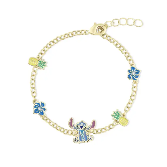 Bransoletka Disney Stitch - Flower & Pineapple