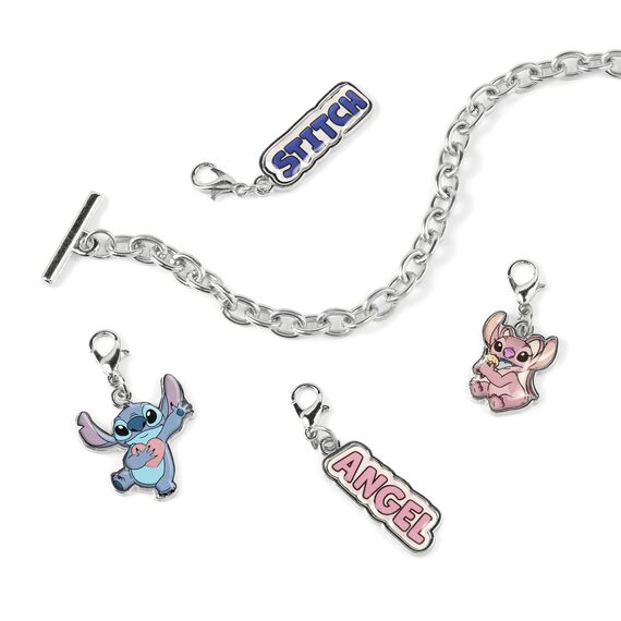 Bransoletka z wisiorkami Disney - Stitch & Angel- Zdjęcie 2