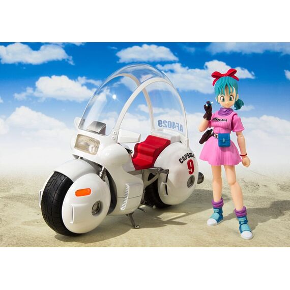 Pojazd Dragon Ball S.H. Figuarts - Bulma's Motorcycle Hoipoi Capsule No. 9 (reissue)- Zdjęcie 3