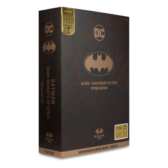 Figurka DC Multiverse Limited Edition - Batman (Dark Knights of Steel) Patina Edition (Gold Label)- Zdjęcie 9