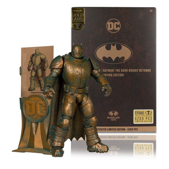 Figurka DC Multiverse Limited Edition - Batman (Dark Knights of Steel) Patina Edition (Gold Label)- Zdjęcie 7