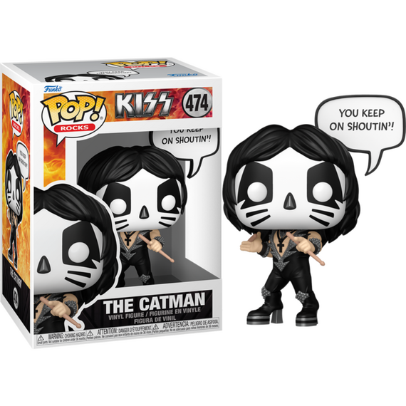 Figurka KISS POP! Rocks - The Catman (You Keep on Shoutin') (474)