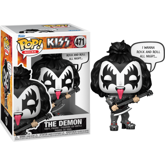 Figurka KISS POP! Rocks - The Demon (Rock and Roll All Night) (471)