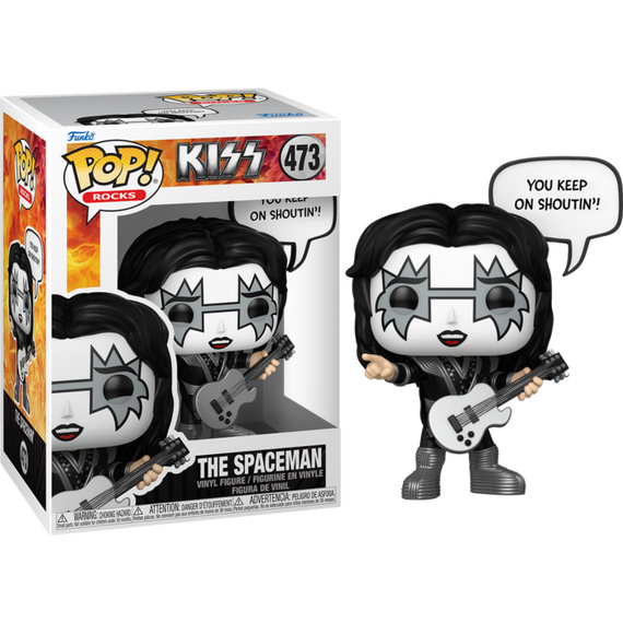 Figurka KISS POP! Rocks - The Spaceman (You Keep on Shoutin') (473)