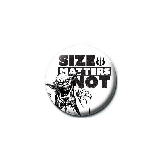 Przypinka Stars Wars - Size Matters Not
