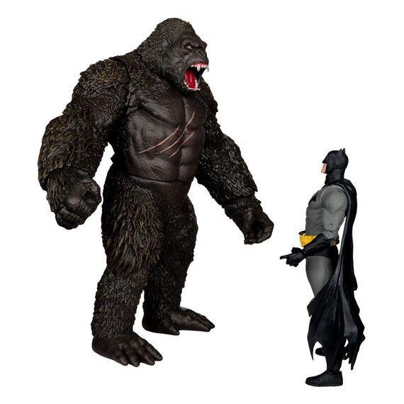 Zestaw 2 figurek DC Multiverse Monsterverse - Batman vs Kong- Zdjęcie 3