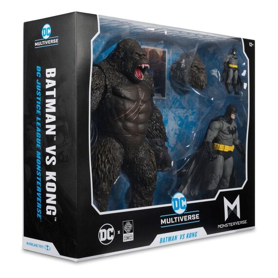 Zestaw 2 figurek DC Multiverse Monsterverse - Batman vs Kong- Zdjęcie 13