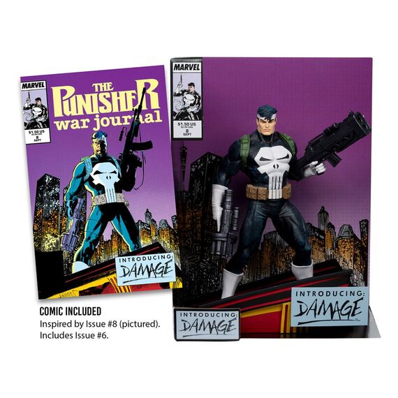 Figurka z komiksem Marvel 1/6 - The Punisher (The Punisher War Journal #8)- Zdjęcie 3