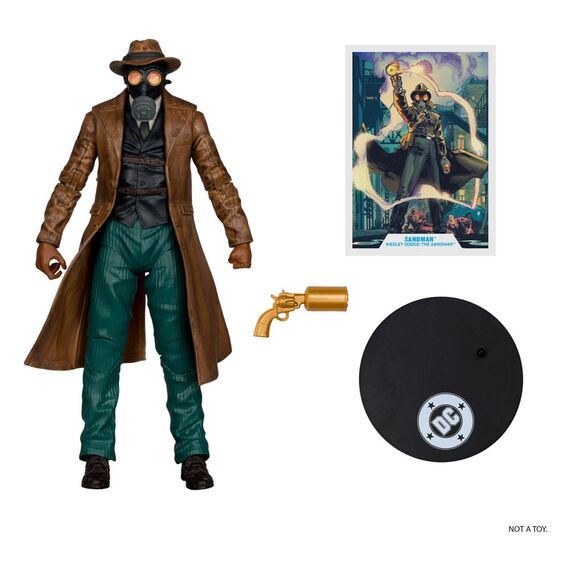 Figurka DC Multiverse (Wesley Dodds: The Sandman) - Sandman (Gold Label)- Zdjęcie 6