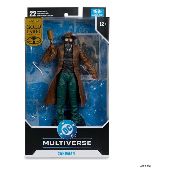Figurka DC Multiverse (Wesley Dodds: The Sandman) - Sandman (Gold Label)- Zdjęcie 7