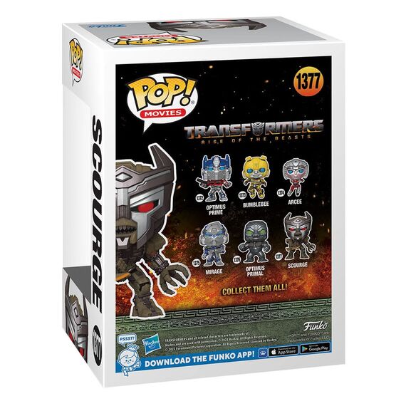 Figurka Transformers: Rise of the Beasts POP! - Scourge (1377)- Zdjęcie 3