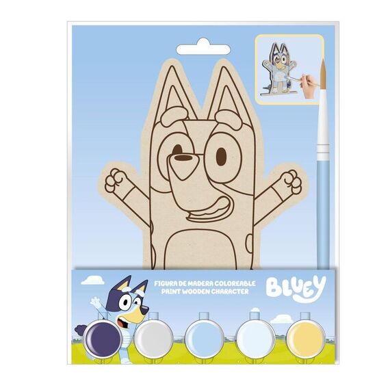 Figurka do kolorowania Bluey