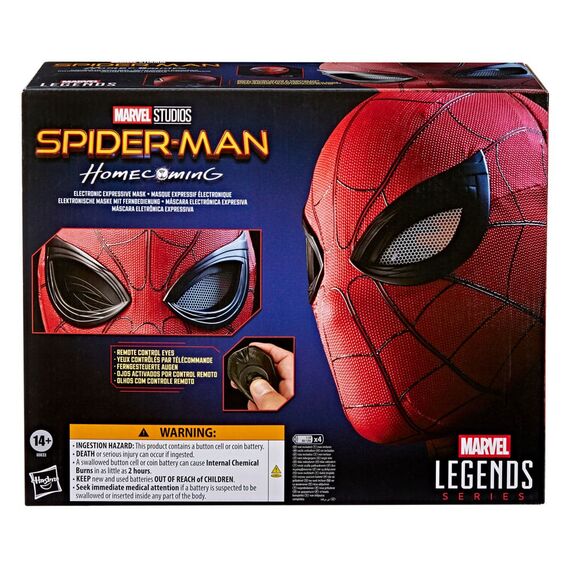 Maska elektroniczna Spider-Man: Homecoming Marvel Legends - Spider-Man- Zdjęcie 6