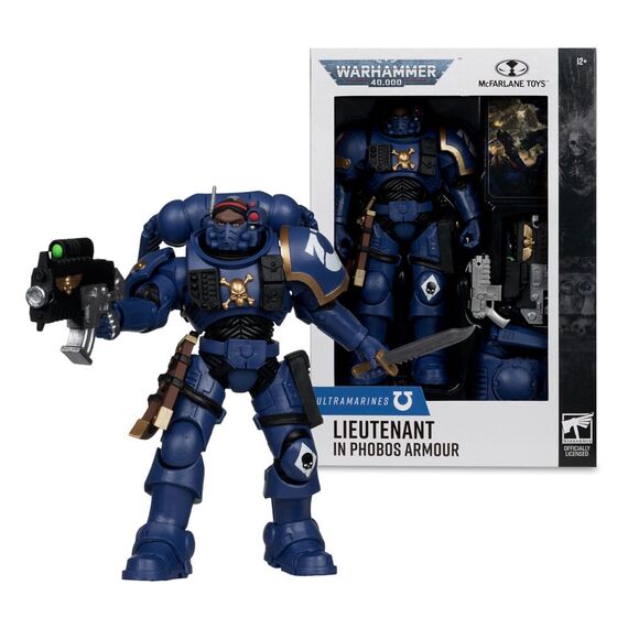 Figurka Warhammer 40k - Ultramarines Lieutenant in Phobos Armor