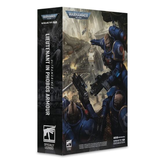 Figurka Warhammer 40k - Ultramarines Lieutenant in Phobos Armor- Zdjęcie 9