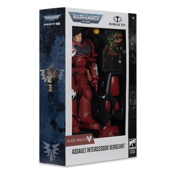 Figurka Warhammer 40k - Blood Angels Assault Intercessor Sergeant- Zdjęcie 8