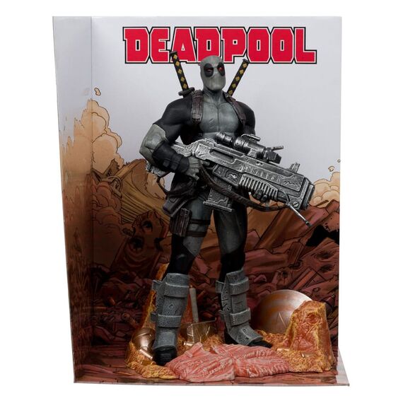 Figurka z komiksem Marvel 1/6 - Deadpool (Deadpool #1) (Platinum Edition)