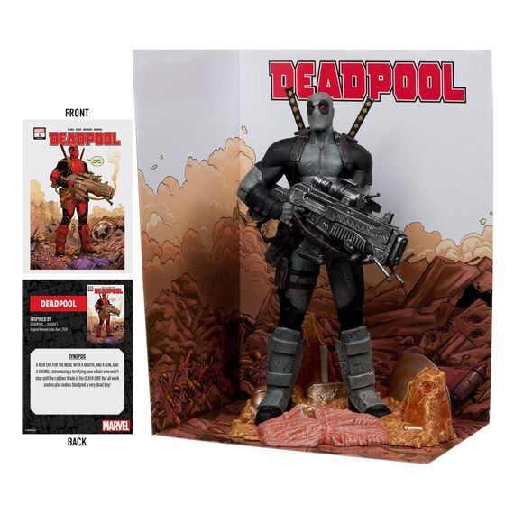Figurka z komiksem Marvel 1/6 - Deadpool (Deadpool #1) (Platinum Edition)- Zdjęcie 3