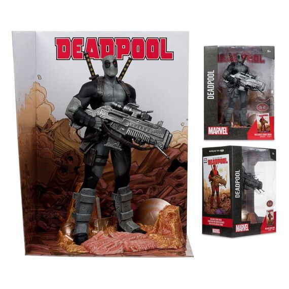 Figurka z komiksem Marvel 1/6 - Deadpool (Deadpool #1) (Platinum Edition)- Zdjęcie 7
