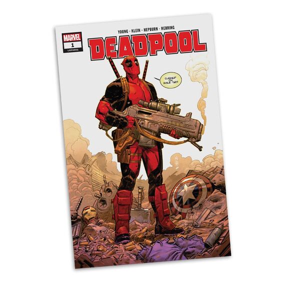 Figurka z komiksem Marvel 1/6 - Deadpool (Deadpool #1) (Platinum Edition)- Zdjęcie 6