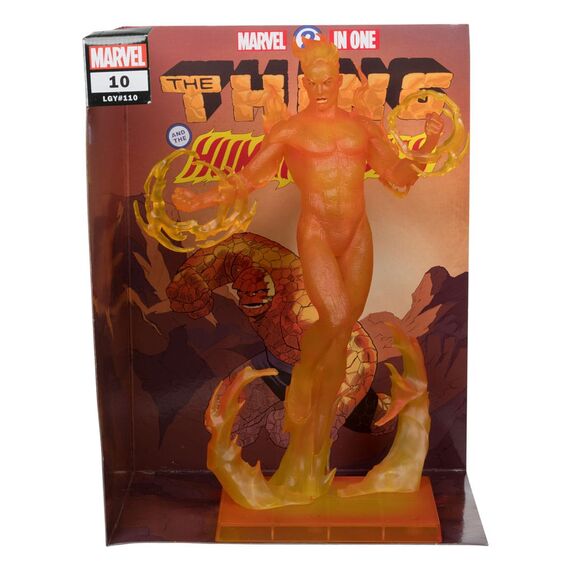 Figurka z komiksem Marvel Comics 1/6 - The Human Torch (The Thing and the Human Torch #10)- Zdjęcie 2