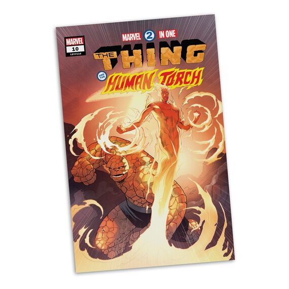 Figurka z komiksem Marvel Comics 1/6 - The Human Torch (The Thing and the Human Torch #10)- Zdjęcie 6