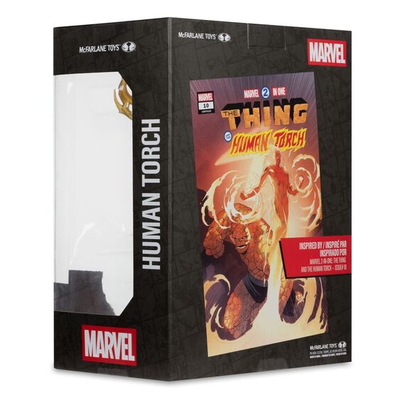 Figurka z komiksem Marvel Comics 1/6 - The Human Torch (The Thing and the Human Torch #10)- Zdjęcie 10