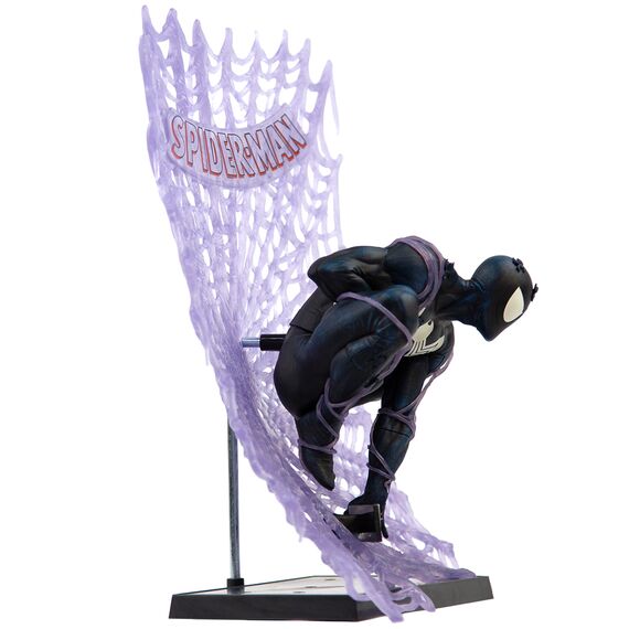 Figurka z komiksem Marvel Comics 1/6 - Spider-Man (Black Suit) (Spider-Man #1) (Platinum Edition)- Zdjęcie 3